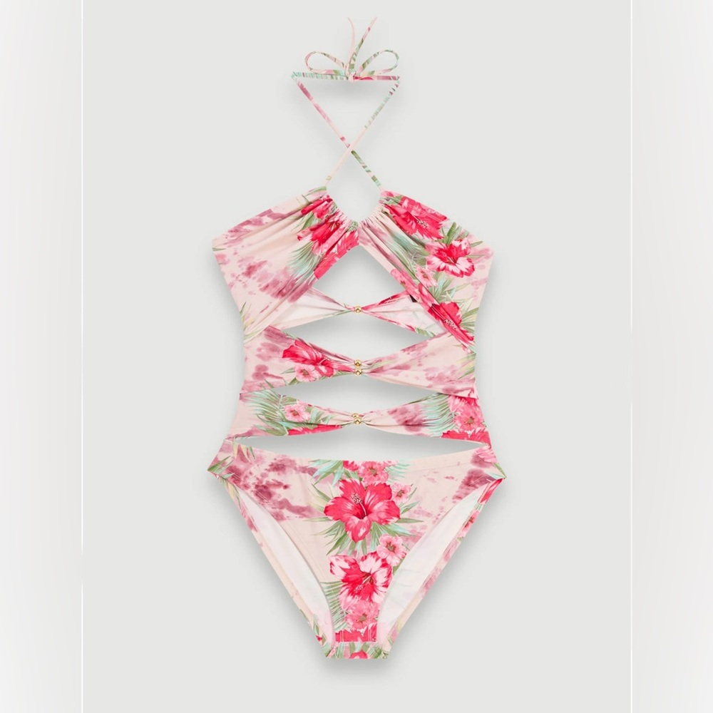 MAJE Openwork Swimsuit, Size L (3) *Current Style*